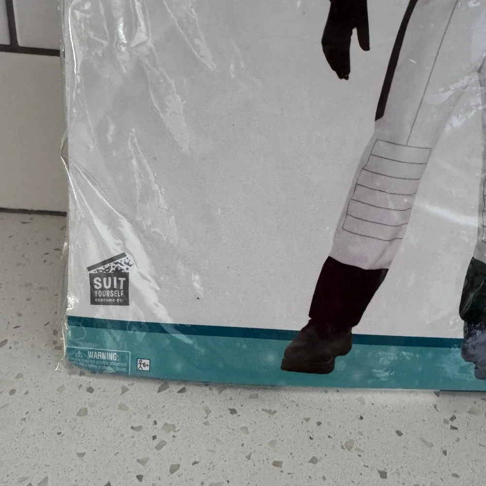 Suit Yourself In Flight Astronaut Costume Kids Medium 8-10 White 4pc Set PW240